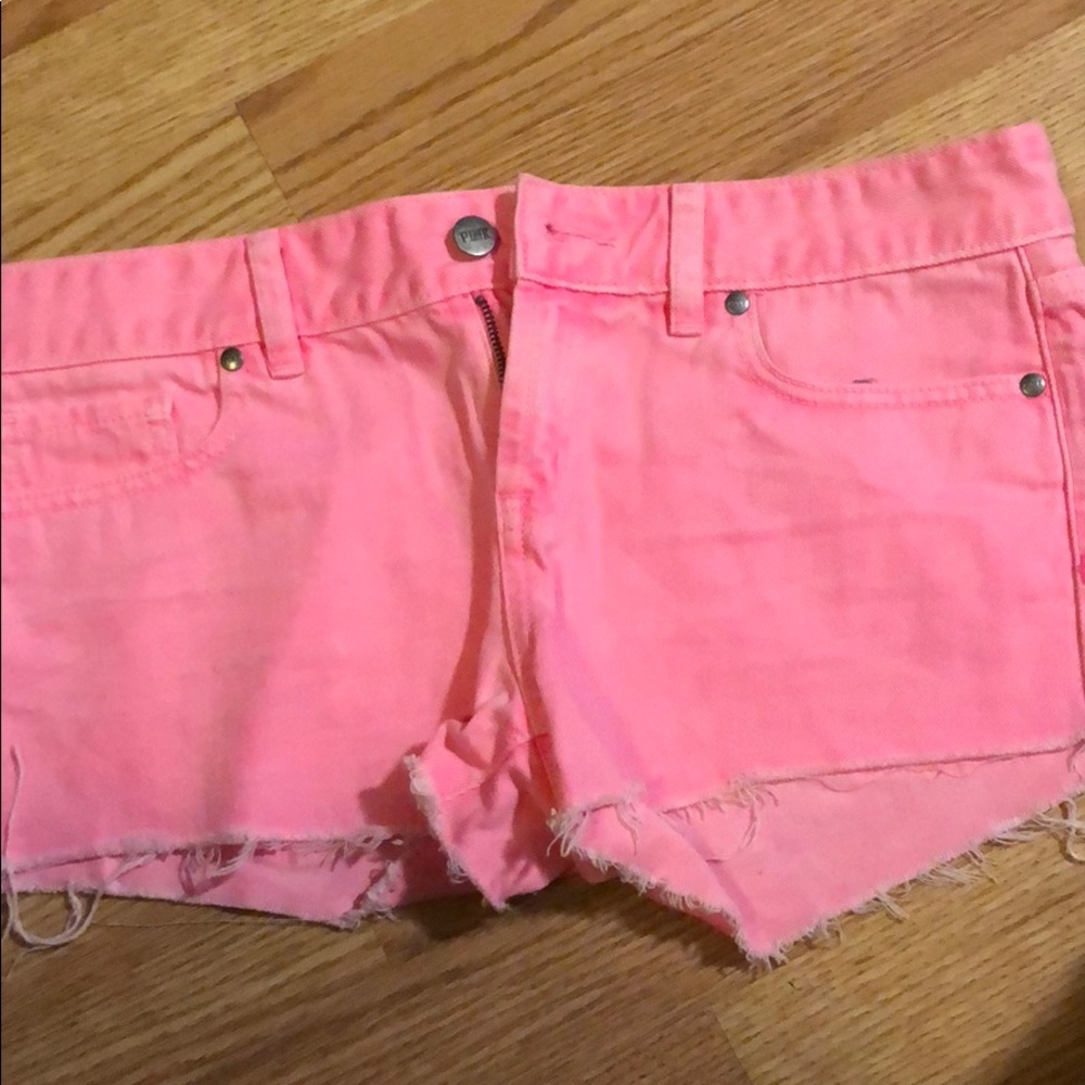 Victoria’s Secret pink pink jean shorts